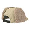 Basic Enchi Quilted Short Flap Cap with Umpire Antibacterial and One Size Fits Dark Green Ears, Cap, Deodorizing, All,
