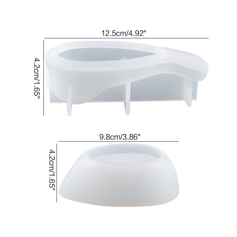 Storage Box Resin Molds,Silicone Jar Mold for Epoxy Casting,DIY Decoration Crafts Mold for Jewelry Trinket Container