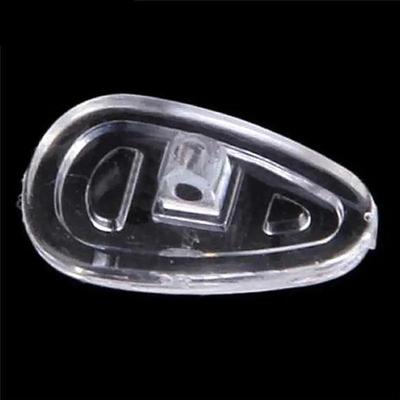10 Pares Chegada Nova Tipo Parafuso Oval Silicone Óculos de Grau Óculos de Sol Almofadas de Nariz