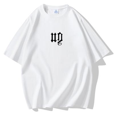 UD S-5XL Camiseta de Manga Corta de Algodón Puro para Hombre Camiseta Casual de Verano