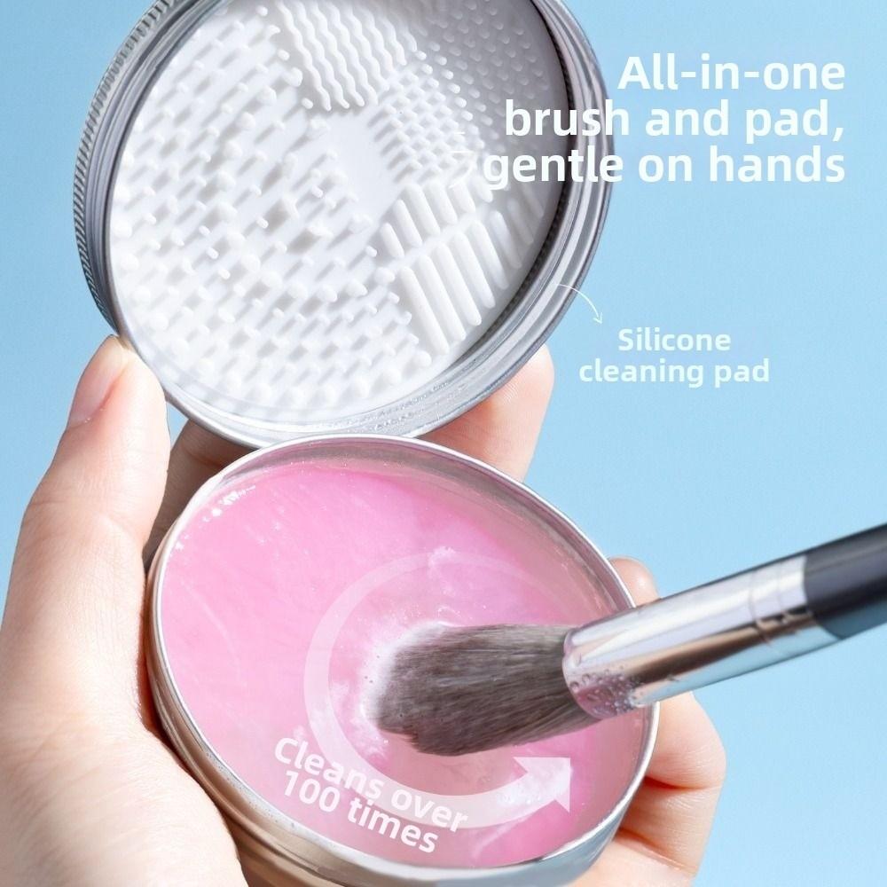 Deeply Cleans Makeup Brush Cleaner Soap Waterproof Cosmetic Cleaner  for Makeup Brushes & Sponges