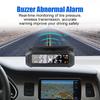 Rotary Display Digital TPMS Car Tire Pressure Monitoring System Alarm Tyre Pressure Temperature Tester 4 TPMS Sensors Solar TPMS