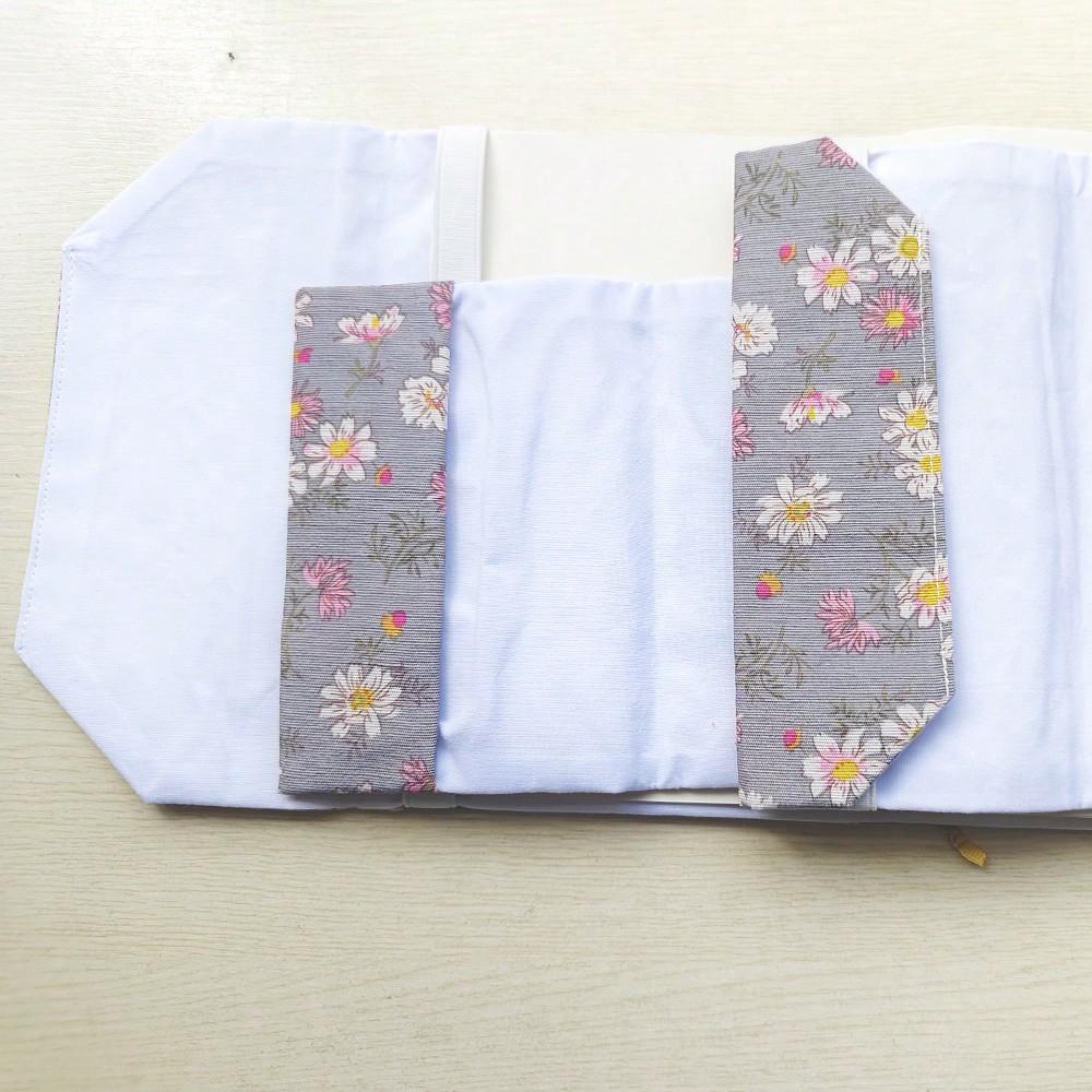 Fromthenon A5 A6 Pink Floral Book Cover Planner Case Cover Protective Shell Journal Cover Guard Office Stationery Supplies