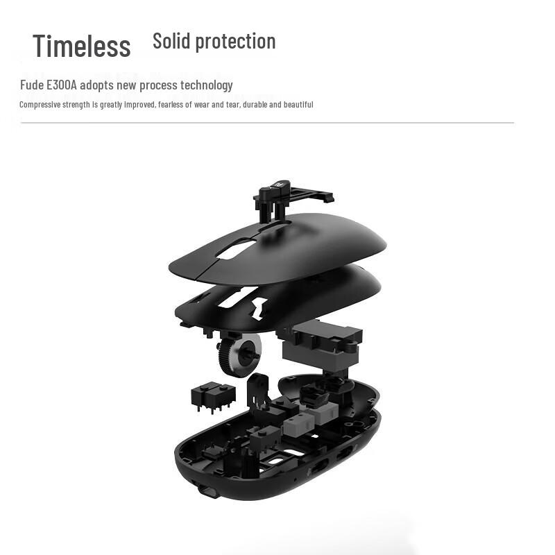 Fude AI Voice Wireless Rechargeable Office Mouse E300A