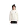 Li-Ning Solid Color Logo Print Chain Sweatshirt Women Sweatshirt Off-White AWDSH96-3