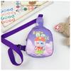 Baby Printed Three Children Shoulder Bag Outdoor Cartoon Crossbody Bag Chest