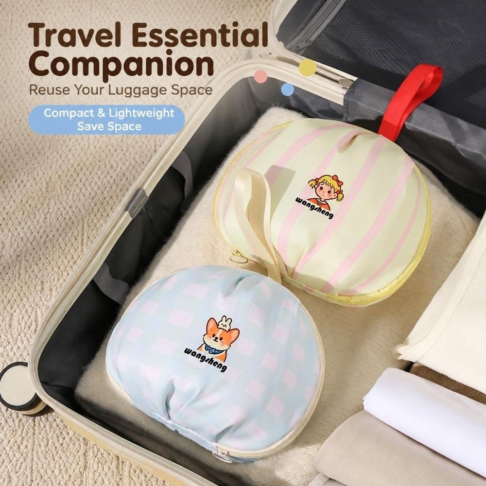 Multi-purpose Underwear Socks Storage Bag Elliptical Stereoscopic Makeup Bag Bra Storage Bag  Gifts