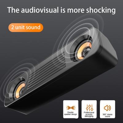 Wired Mini Portable USB Speaker Music Player Amplifier Loudspeaker Stereo Sound Box for Computer Desktop PC Notebook Laptop