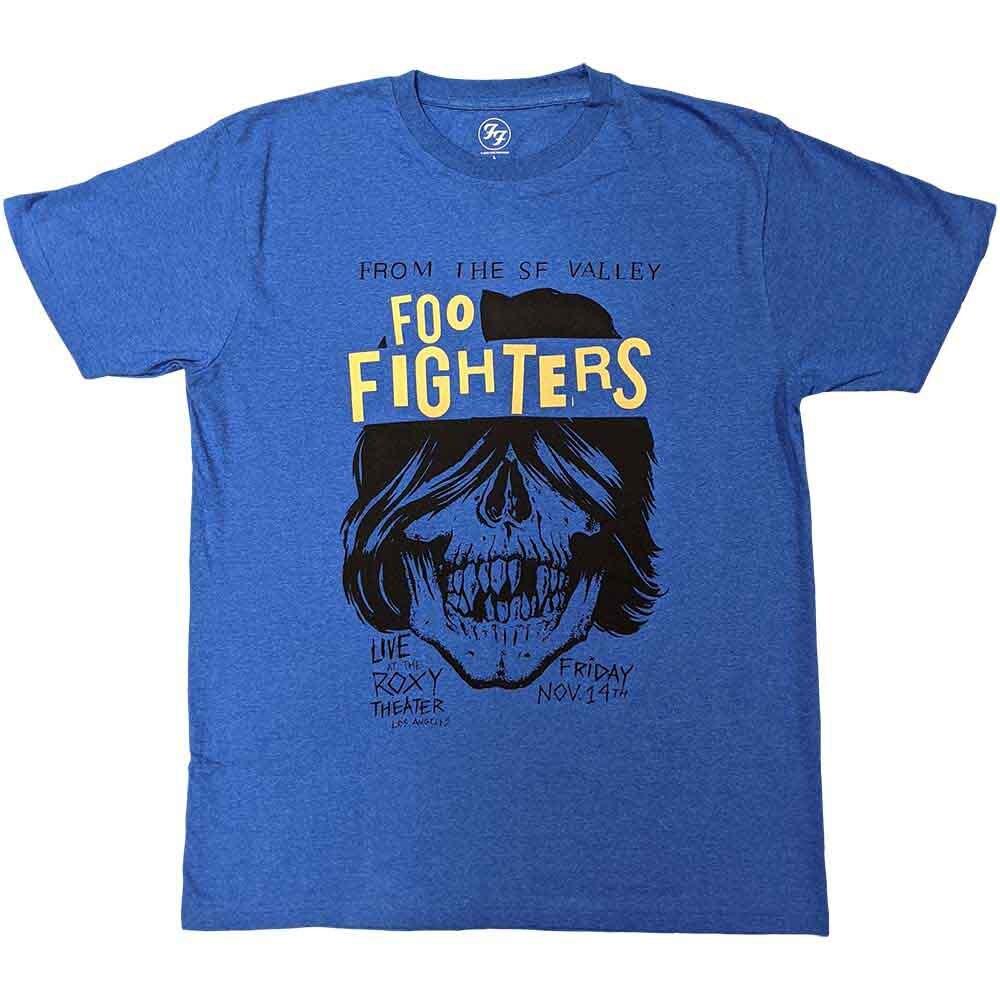 Foo Fighters Roxy Flyer T-Shirt Blue New XXXXL