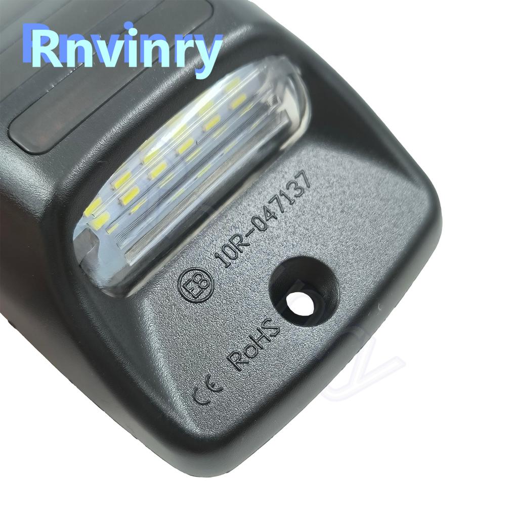 2PCS Canbus For Toyota Tacoma 2005-2015 Tundra 2000-2013 LED License Number Plate Lights White Red Lamp No Error