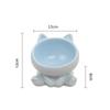 Cat Feeder Supplies Puppy Kitten Cat Food Bowl Water Feeder Container Pet Feeding Bowl Pet Supplies