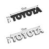 1Pc 3D logo sticker luggage logo For toyota GT86 RAV4 Corolla Camry Wish Crown REIZ CHR Avalon Highlander Reiz Prius Yaris Vios FM1
