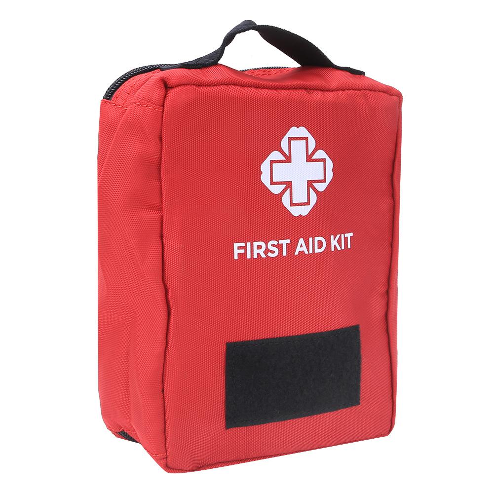 Waterproof Oxford Cloth Outdoor Portable Military Fan Medical Emergency Rescue Bag AccessoryRed