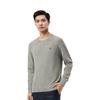 Polo Ralph Lauren FW22 Solid Logo Embroidered Knit Sweater Men sweater Gray 710878350-001
