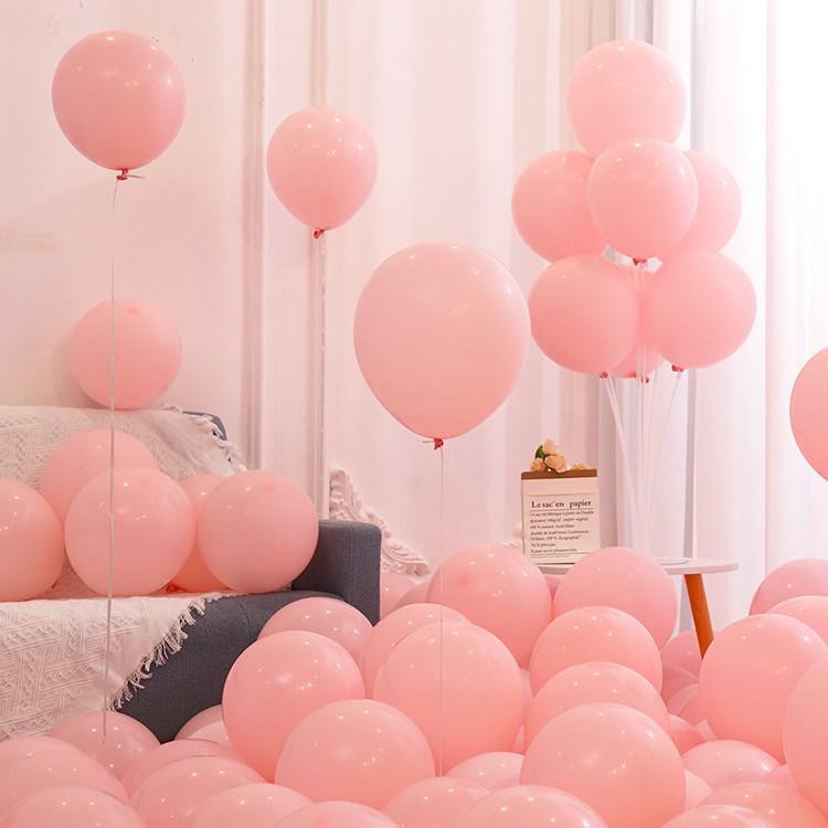 "Non-toxic Macaron Color Balloons - Multiple Colors for Event Decoration"