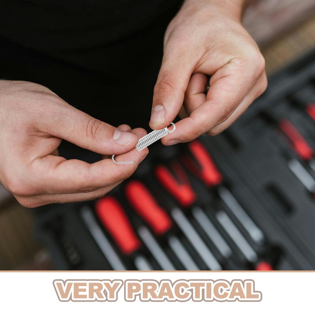 6pcs Exhaust Fan Tension Spring For Kitchen Bathroom Ventilation Replacement Clips Ceiling Wall-Mount Extractor Spring Set