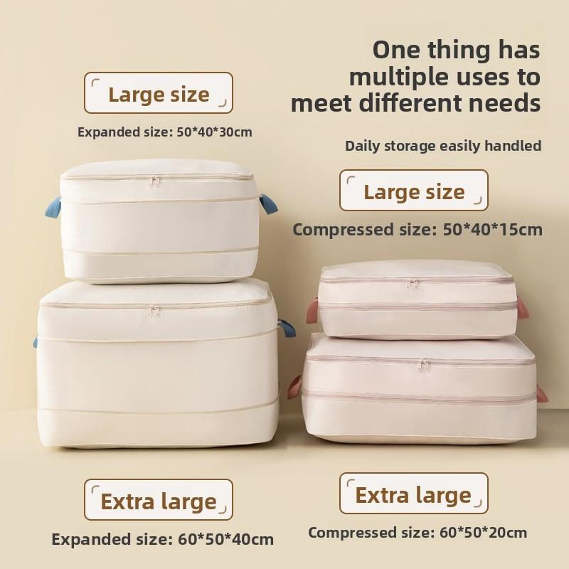 Polyester Quilt Storage Bag With Folding Design For Indoor Use