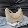 French Style Women'S Armpit Bag Fashionable Single Shoulder Crossbody Bag  And Versatile Women'S Crescent Bag