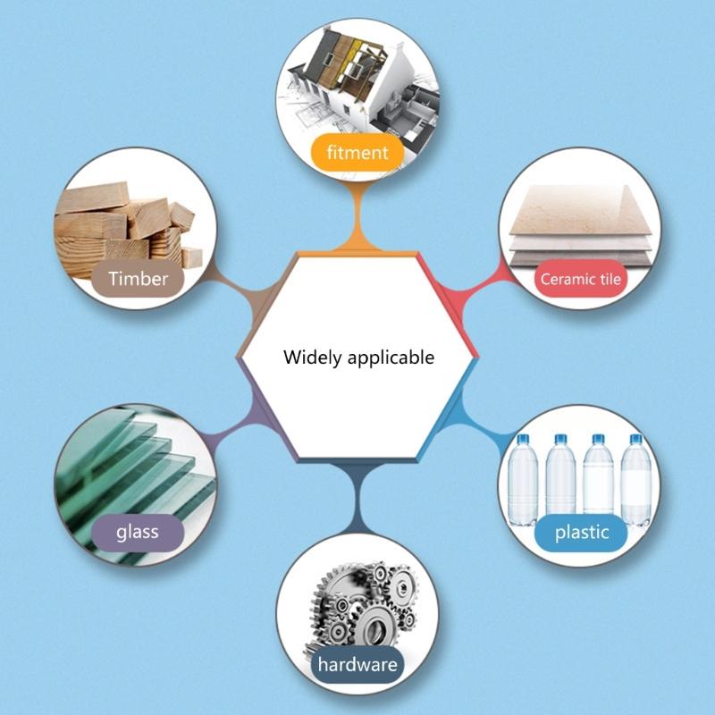 3Pcs Deep Hole Marker Pen 30mm Long Tip Marker Carpenter Marker Waterproof Drill Hole Marker Woodworking Mark Tool