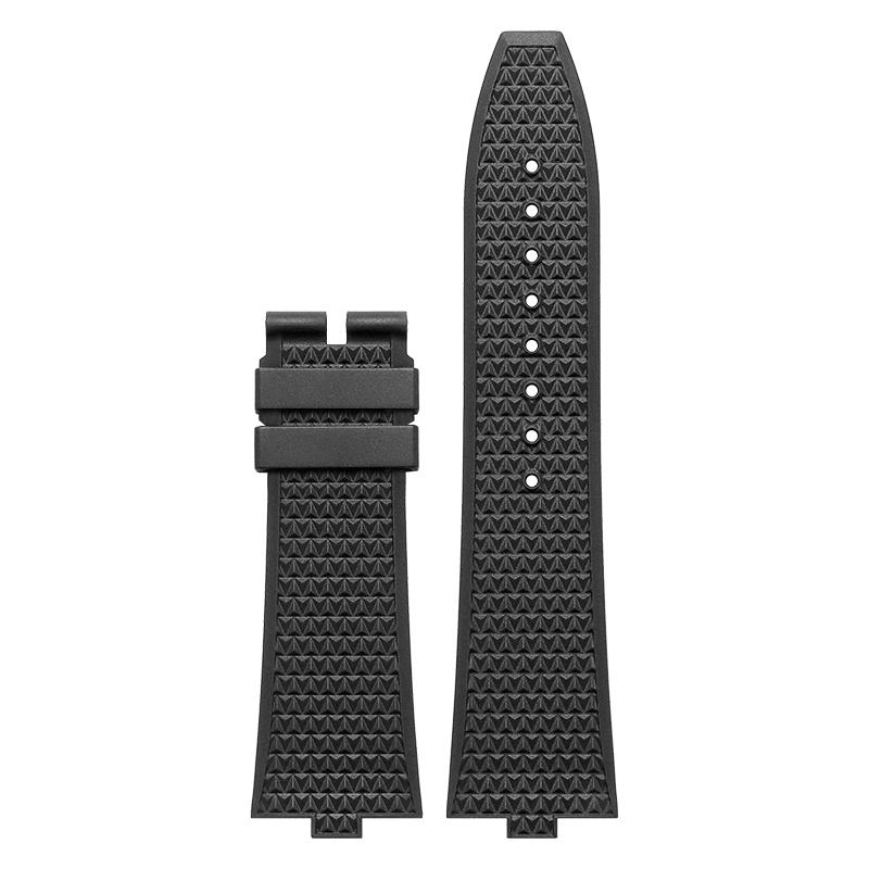 Advanced FKM Rubber Watchband Fit For