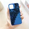 Elegante Kantpatroon Telefoonhoesje voor iPhone 17 Air 16 15 14 11 Pro 13 12 Mini Xs XR 8 7 Mat Laser Bumper Schokbestendig Harde Cover