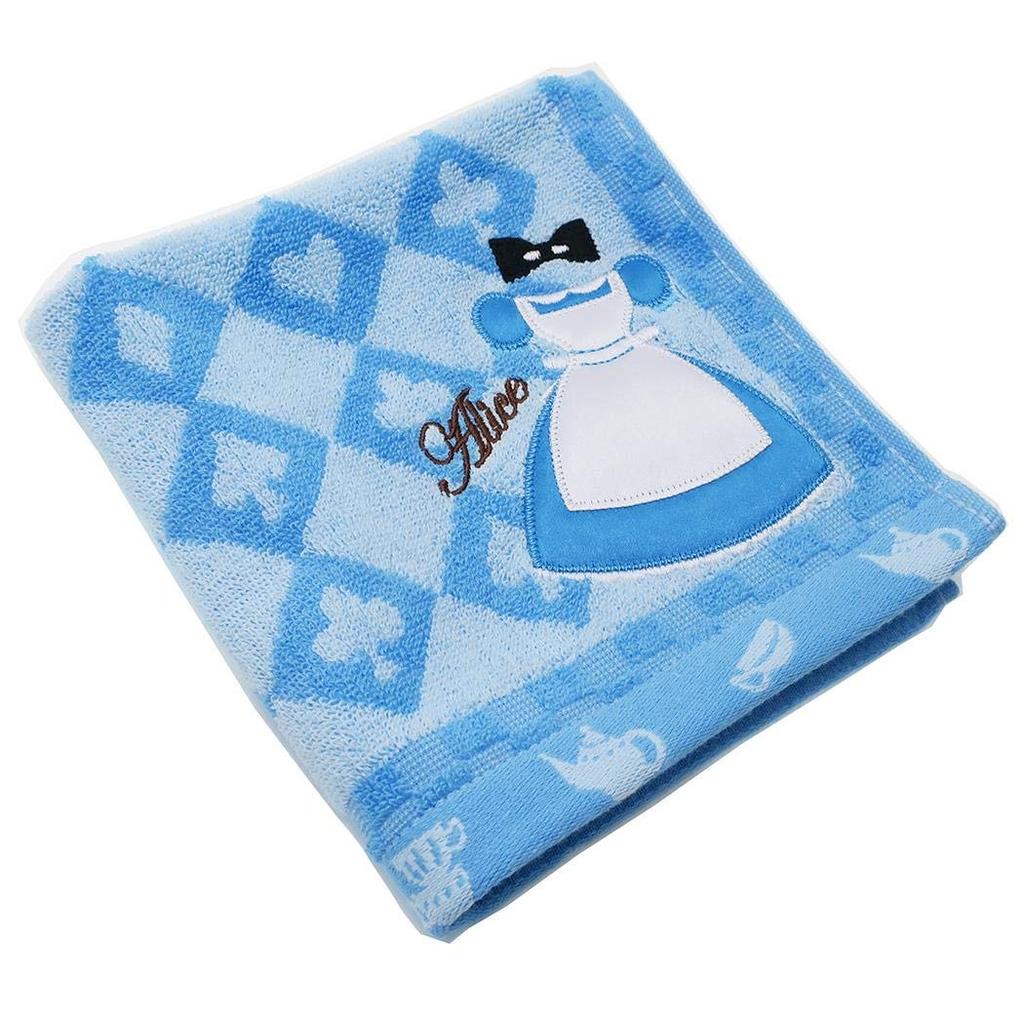 Marushin Disney Alice in Wonderland Hand 34 x 36 Alice 2005087900 Towel, cm, Dress, 100% Cotton,
