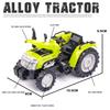 1:32 Farm Specific Tractor Alloy Model Toy Car Sound Light Doors Opened Pull Back Farmer's Cars Models Kids Birthday Gifts