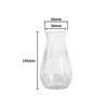 Plant Pot Transparent Vases Hydroponic Flower Vases Diamond Shaped Plastic Vase Home Decor Ornaments Modern Home Decoration