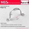Stainless Steel U-Bolt Pipe & Hose Saddle Clamp