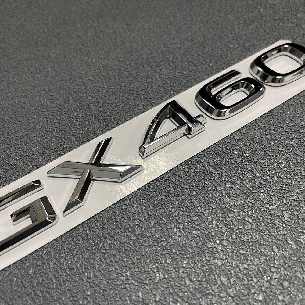 

Хромированный задний багажник автомобиля GX460, логотип, эмблема, наклейка для Lexus F-Sport GX 460 серебряный