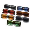  Fashion Candy Color Square Women Sunglasses Olive Green Shades Vintage Men Sun Glasses UV400