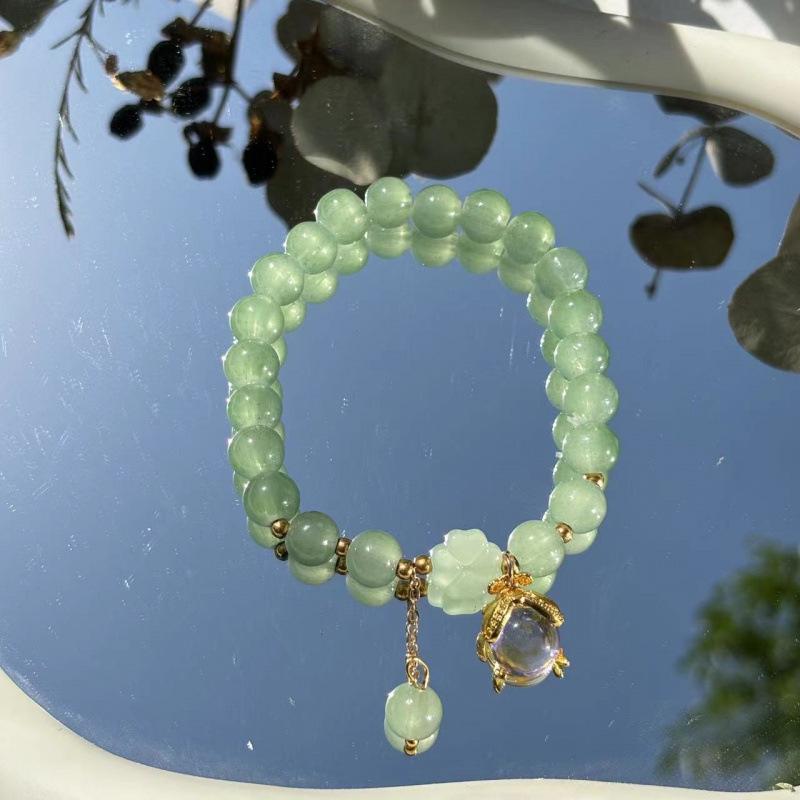 Lily of the Valley Butterfly Bracelet - Multi-Style Beaded Star & Moon Design
