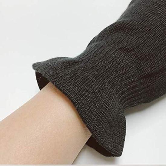 Silk Gloves for Hand and Comfortable Sleeping Gloves for a Relaxed Made in Japan Care, Moisturizing, Comfortable, Fit. (1 Pair, White).