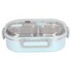 304 Stainless Steel Lunch Box Compartment Liner Thermal Insulation Bento Lunch Box Illustration Style Leak Proof