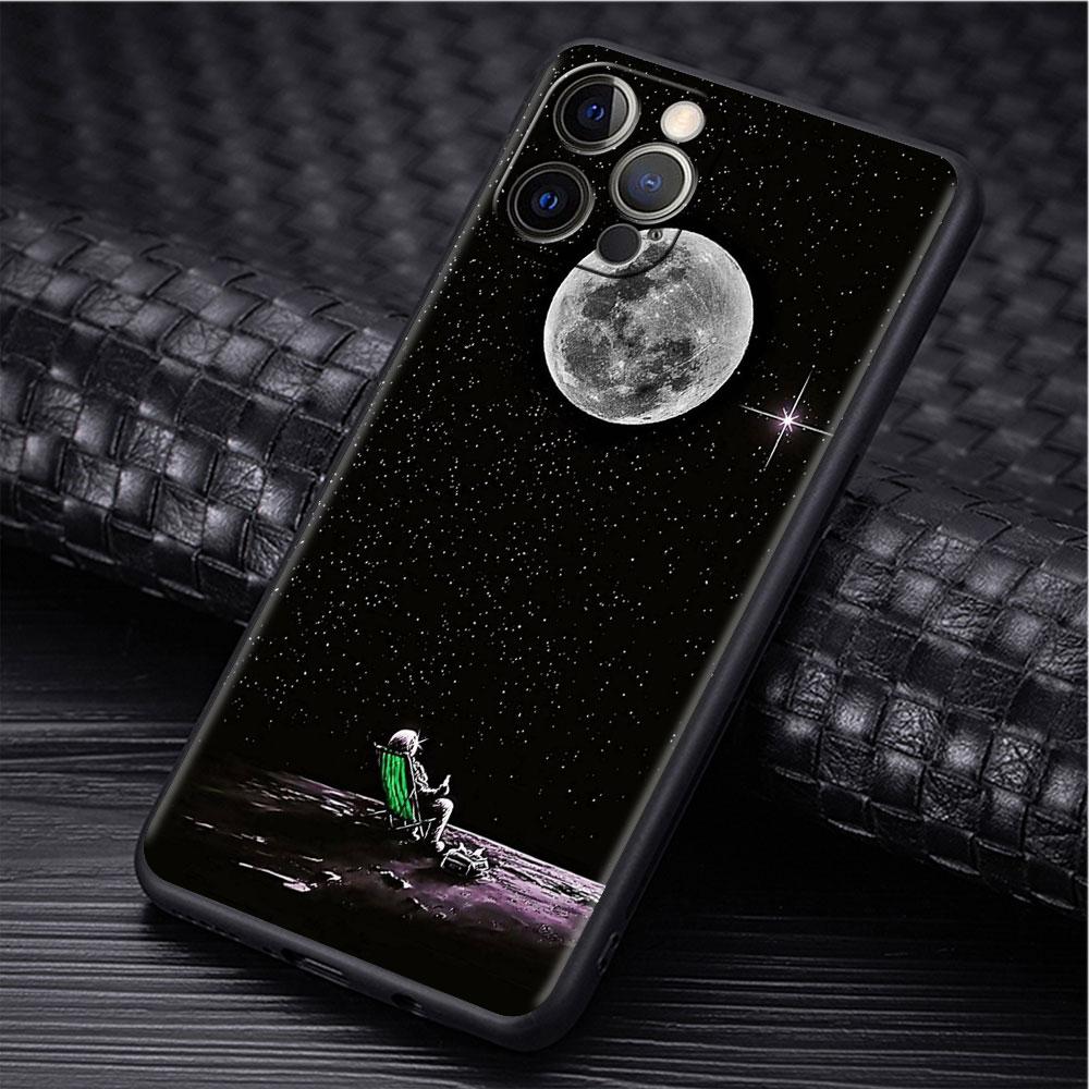 Space Star Galaxy Case For Apple iPhone 14 Pro Max 13 11 12 Mini SE 7 8 Plus X XS 6 6S Silicone Shell Phone Cover Soft TPU Funda