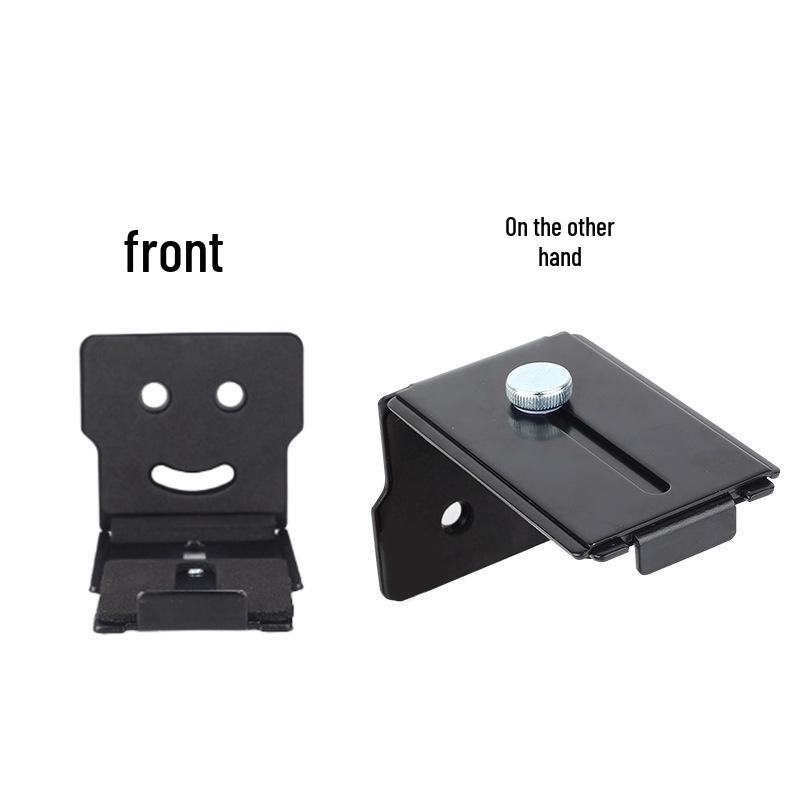 Carbon Steel Soundbar Wall Mount Shelf for TV and Monitor Speakers