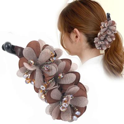 New  Korean Hair Clip Twisted Banana Clip for Long Hair Women Headwear Hair Accessories French Style Hairclaw