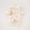 Baby Romper With Pure Cotton Long Sleeve Design For Newborns And Toddlers