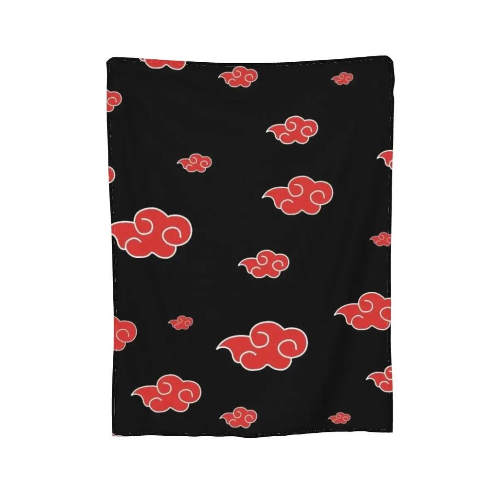 Japan Anime Blaue Wolken Akatsuki Neji Decken Weiche, warme Flanell-Überwurfdecke Bettwäsche für Bett Wohnzimmer Picknick Reise Zuhause