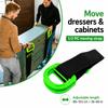 Furniture Carrying Strap Adjustable Length Moving Belt Heavy Box Lifter for Home Office Relocation Max Load 100 KG