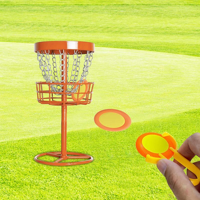 Portable Disc Golf Basket Heavy Duty Throwing Training Net Basket Portable Throwing Chain Target Outdoor Sports Accessories CHINA
