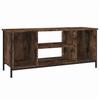 TV Cabinet Smoked Oak 102 x 35 x 45 cm Engineered Wood