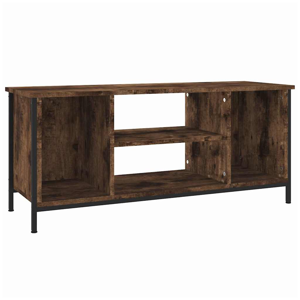 TV Cabinet Smoked Oak 102 x 35 x 45 cm Engineered Wood