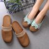 Unisex Summer Indoor Non-Slip Linen Slippers