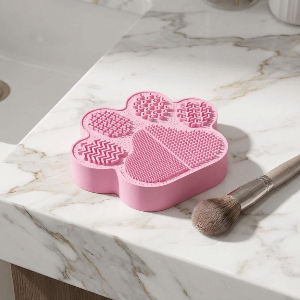 Reusable Makeup Brush Cleaning Pad Suitable for Various Makeup Brushes