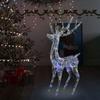 VidaXL Christmas Reindeer Holiday Decoration Luminous Reindeer Garden Patio Backyard Outdoor Acrylic XXL 250 LED 329788