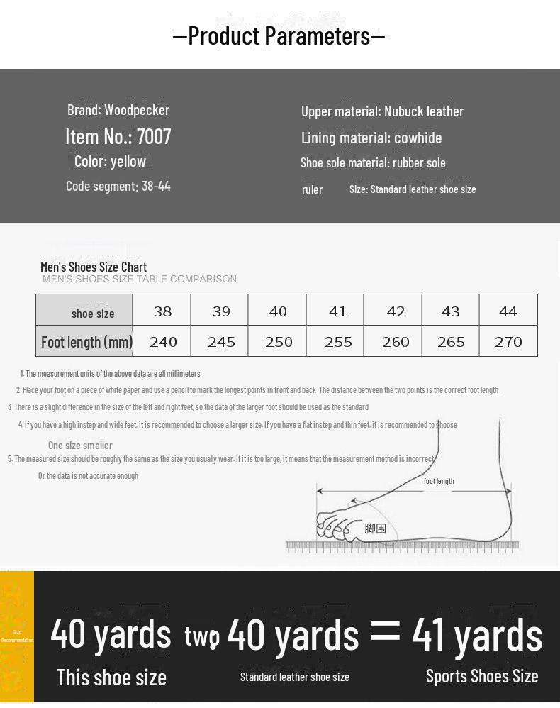 PLOVER Men's Genuine Leather Breathable Casual Slip-On Shoes - Trendy and All-Match for Summer