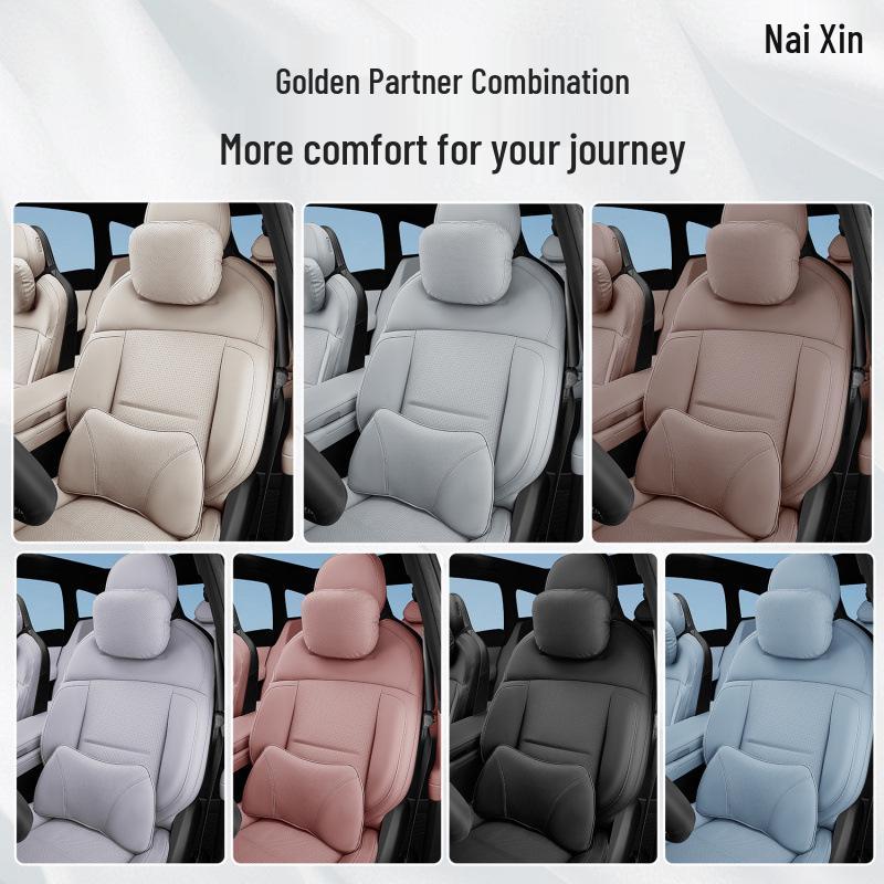 Compatible with NIO ES6 and EC6: Headrests, Lumbar Supports, ET5T Neck Pillows, and Interior Accessories.
