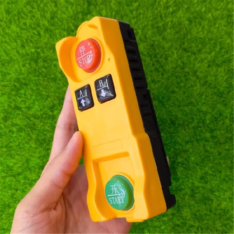 Sistemi di Controllo Remoto Wireless a 4/2 Pulsanti per Attrezzature di Sollevamento Industriale, Funzionalità di Sicurezza Migliorate, Controllo Remoto Wireless