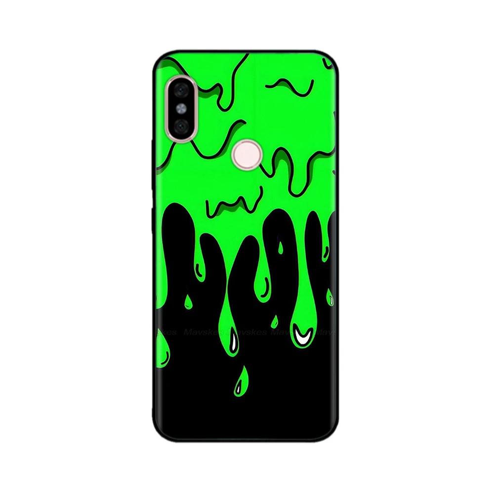 Luxury Case For Redmi Note 5 Pro Patterned Full Protection Soft Liquid Silicone Cartoon Cover For Xiaomi Redmi Note 5 Pro Note5